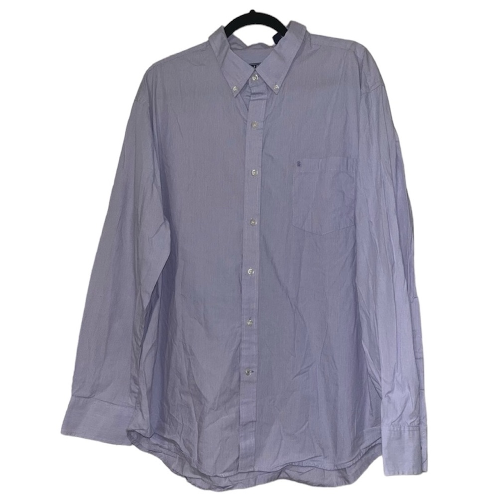 4/$25 Men’s Purple Izod Dress Shirt Size XXL